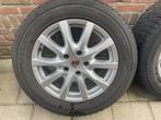 Porsche Cayenne Velgen met Winterbanden, Auto-onderdelen, Banden en Velgen, Ophalen, 18 inch, Gebruikt, 255 mm