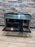Luxe Boretti 7 pits Fornuis met Frytop & Gasoven 120 cm, 60 cm of meer, Ophalen of Verzenden, Zo goed als nieuw, Energieklasse A of zuiniger