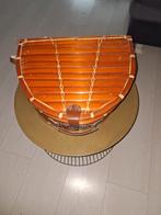 Retro picknickmand bamboe, Ophalen of Verzenden, Zo goed als nieuw