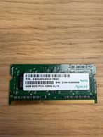 Apacer 4GB DDR3 PC3-12800 Laptop Geheugen, Computers en Software, RAM geheugen, DDR3, Ophalen of Verzenden, Zo goed als nieuw
