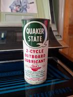 Quaker state olieblik outboard oil mancave nos, Ophalen of Verzenden, Zo goed als nieuw, Verpakking