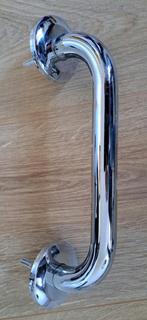 Handgreep badsteun 25 cm, Ophalen, Zo goed als nieuw, Chroom, Overige typen