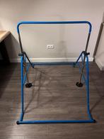 Duikelrek / turnrek - 5 standen Verstelbaar, Sport en Fitness, Turnen, Ophalen, Kindermaat 122 t/m 140, Zo goed als nieuw, Blauw