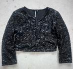 Zwart Glitterjasje (Kerst-feestje) mt 146, Cool Cat, Jongen of Meisje, Ophalen of Verzenden, Zo goed als nieuw