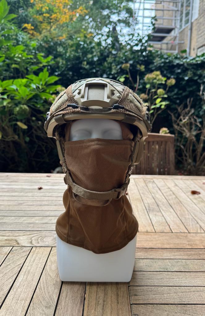 Upgrade Glass fiber Ballistic helmet Mulitcamo camo, Verzamelen, Militaria | Algemeen, Landmacht, Overige gebieden, Ophalen of Verzenden