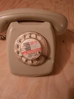 Vintage draaischijf telefoon T65, Ophalen of Verzenden, Gebruikt, Met draaischijf