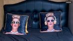 Lekker breed meiden bed met bergruimte, Huis en Inrichting, Slaapkamer | Bedden, Ophalen, Zwart, Modern Romantisch, Zo goed als nieuw