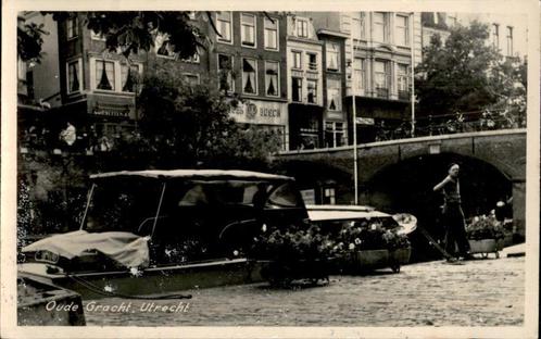Utrecht Oude Gracht plezierjacht TAKKEN N0 3063, Verzamelen, Ansichtkaarten | Nederland, Ongelopen, Utrecht, Voor 1920, Verzenden