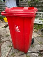 Kliko 240 liter rood, Ophalen, Kunststof, Gebruikt, 40 liter of meer