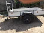Enkel-asser en plateau aanhanger (gewijzigd 29-08), Auto diversen, Aanhangers en Bagagewagens, Ophalen