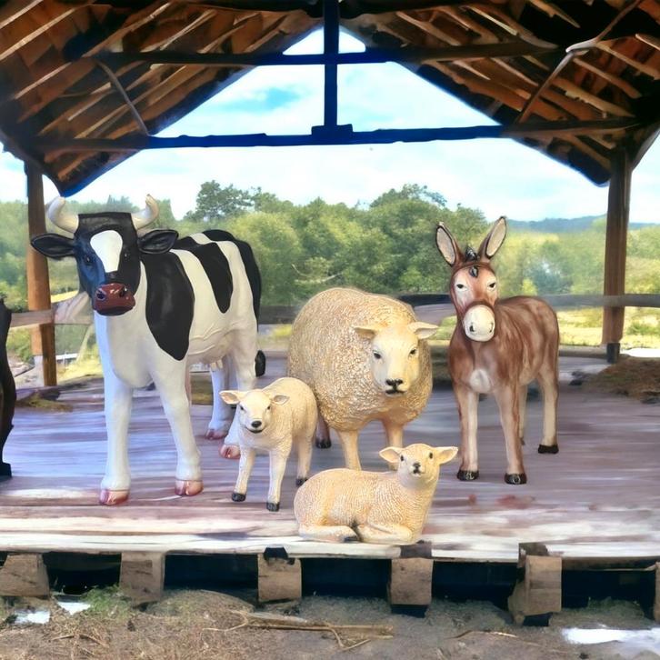 Kerst dierenbeelden, kerststal dieren, Diversen, Kerst, Nieuw, Ophalen