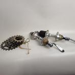 Shimano Dura Ace ax naven met cassette, Wiel, Gebruikt, Shimano, Racefiets