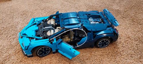 Mould King Bugatti Chiron, Hobby en Vrije tijd, Modelbouw | Auto's en Voertuigen, Zo goed als nieuw, Auto, Groter dan 1:32, Overige merken