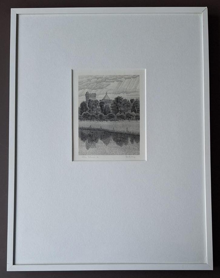 Ets Sterkenburg - Philip Wiesman, Antiek en Kunst, Kunst | Etsen en Gravures, Ophalen of Verzenden