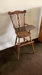 Antiek vintage kinderstoel hout handgemaakt., Ophalen