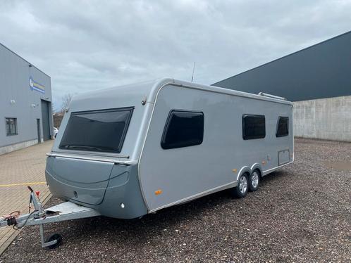 Eriba Nova S 690 tandemasser, Caravans en Kamperen, Caravans, Particulier, tot en met 6, Rondzit, Eriba, Vast bed, 6 tot 7 meter