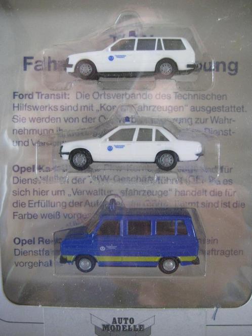 THW-voertuigen 1:87, Hobby en Vrije tijd, Modelauto's | 1:87, Zo goed als nieuw, Auto, Overige merken, Ophalen of Verzenden
