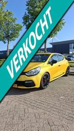 Renault Clio 1.6 R.S. NAP/NL Auto/H&R veren/Downpipe/230pk, Euro 5, 1618 cc, Gebruikt, Leder en Stof