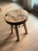 Wooden handmade krukjes, Huis en Inrichting, Krukjes, Ophalen, Zo goed als nieuw
