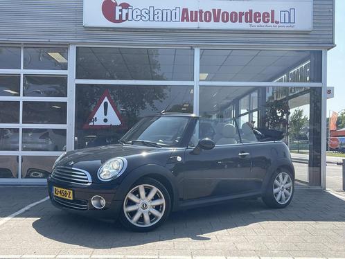 Mini Mini Cabrio 1.6 Cooper /Airco/Volleder/Stoelverw/APK 08, Auto's, Mini, Bedrijf, Te koop, Cabrio, ABS, Airbags, Airconditioning
