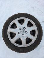 Winterbanden met velg 205/55 R16, Gebruikt, 16 inch, Banden en Velgen, Personenwagen