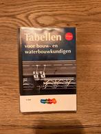 Tabellen voor Bouw- en Waterbouwkundigen, Boeken, Ophalen of Verzenden, Zo goed als nieuw, Bouwkunde