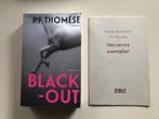 P.F. Thomese: Black-Out, met gesigneerd Het eerste exemplaar, Ophalen of Verzenden, Zo goed als nieuw, Amerika
