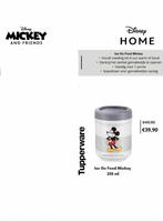 Tupperware Iso Go Food Mickey/Thermobeker Mickey Mouse#235 m, Ophalen of Verzenden, Nieuw, Overige typen