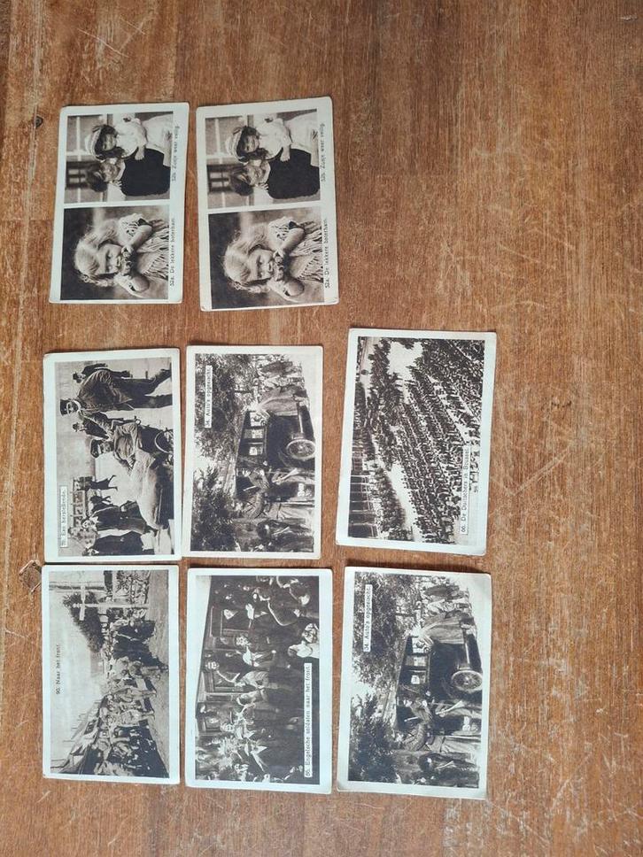 Oude Prenten Verkouw & Stokhuijzen Leiden, Verzamelen, Foto's en Prenten, Gebruikt, Prent, Gebouw, Voor 1940, Ophalen of Verzenden