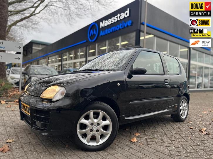 Fiat Seicento 1.1 Sporting, Auto's, Fiat, Bedrijf, Te koop, Seicento, Centrale vergrendeling, Elektrische ramen, Lichtmetalen velgen