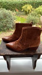 Vivian & Ray leren cognac enkel laars maat 40 zgan, Hoge laarzen, Bruin, Nieuw, Ophalen of Verzenden