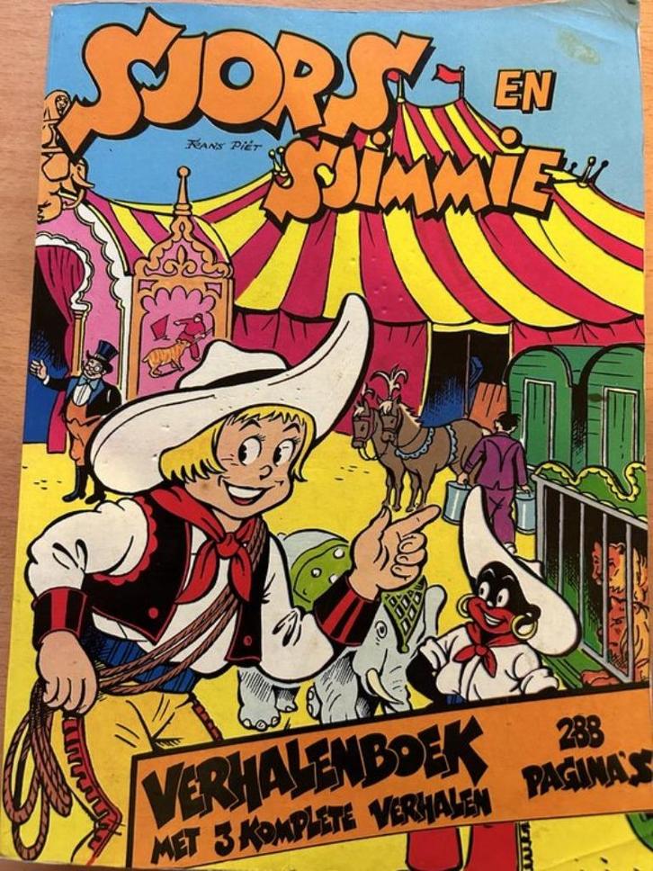 Sjors en Sjimmie dikke verhalenboek uit 1980 - Frans Piët, Boeken, Stripboeken, Gelezen, Eén stripboek, Ophalen of Verzenden