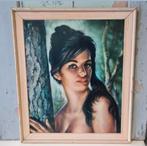 Vintage lijst Tina Lynch, Antiek en Kunst, Kunst | Schilderijen | Klassiek, Ophalen