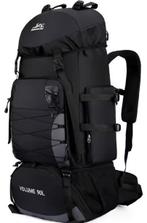 Nieuwe backpack 90 liter waterdicht (80x36x25 cm), 30 cm of meer, Zwart, Minder dan 40 cm, Nieuw