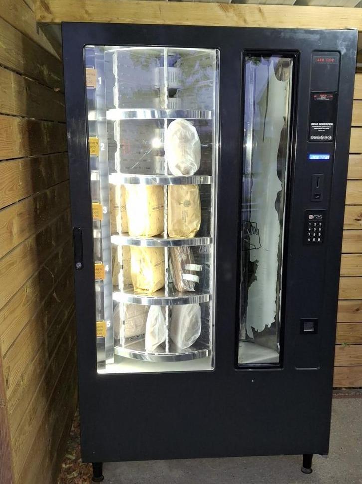 Brood / fruit / zuivel automaat gekoeld, Verzamelen, Automaten | Overige, Zo goed als nieuw, Ophalen