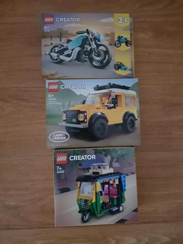 Beschikbaar leuke Lego Creater sets nieuw en gesealed. beschikbaar voor biedingen