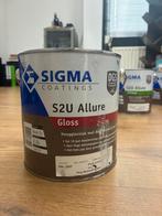 Nieuw! 2.5L SIGMA S2U Allure Gloss RAL 4007, Minder dan 5 liter, Ophalen of Verzenden, Nieuw, Verf