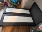 Boxspring zonder matras, Huis en Inrichting, Ophalen, Gebruikt, Grijs, 140 cm