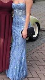 Galajurk lichtblauw/glitter, Kleding | Dames, Gelegenheidskleding, Ophalen, Galajurk, Honneloeloe leiden, Blauw