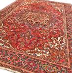 Perzisch tapijt Heriz handgeknoopt oosters vloerkleed wol, 200 cm of meer, 200 cm of meer, Rood, Gebruikt