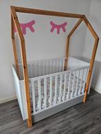 Kind en peuter meegroeibed, Kinderen en Baby's, Kinderkamer | Bedden, Ophalen, Zo goed als nieuw, Minder dan 140 cm, 70 tot 85 cm