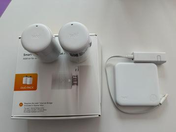 Tado V3+ Thermostaat, 2 Slimme Radiatorknoppen en bridge beschikbaar voor biedingen