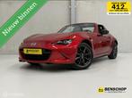 Mazda MX-5 RF 2.0 SkyActiv-G 160 GT-M Leer Navi PDC Cruise S, 1998 cc, Zwart, 4 cilinders, Cabriolet