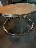 Salon tafel, Huis en Inrichting, Ophalen, Rond, 50 tot 100 cm, Zo goed als nieuw