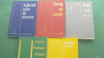 5 dichtbundels Leo van Leeuwen  beschikbaar voor biedingen