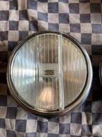 Oldtimer 2 Bosch Verstralers met knik glas diameter 15 cm, Ophalen of Verzenden, Gebruikt