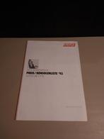 BBS Prijslijst '93 - Comfortstoelen, Ophalen of Verzenden