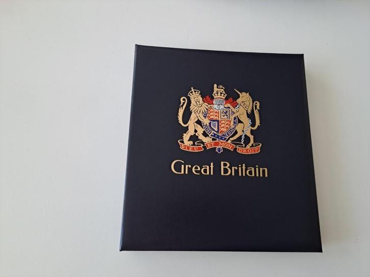 Davo luxe album Engeland 2001-2005, Postzegels en Munten, Postzegels | Toebehoren, Verzamelalbum, Ophalen of Verzenden