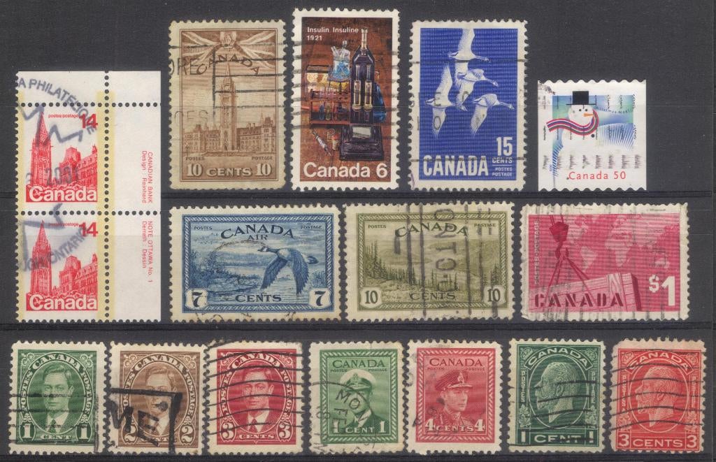 Canada (1), Verzenden, Gestempeld, Noord-Amerika