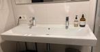 Wastafel met 2 kranen, Ophalen, Zo goed als nieuw